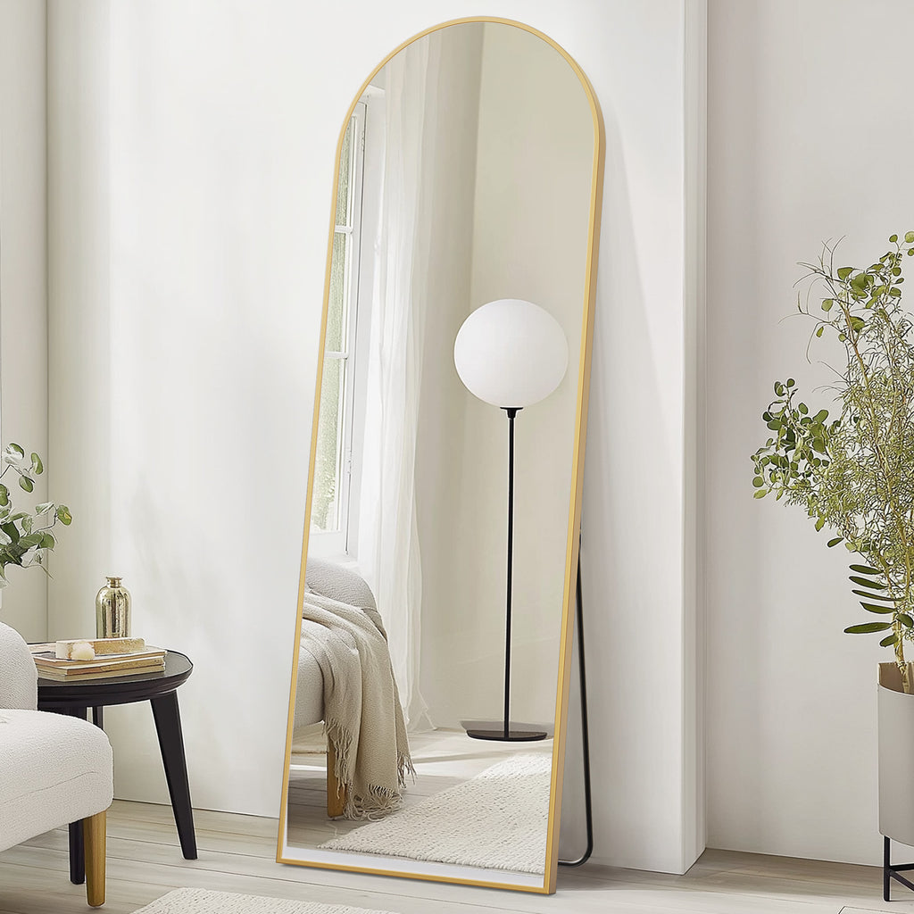 Arched Full-Length Floor Mirror lifestyle