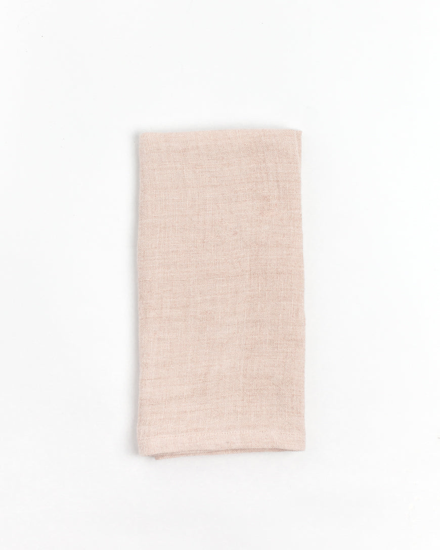Stone Washed Linen Dinner Napkins, view 7