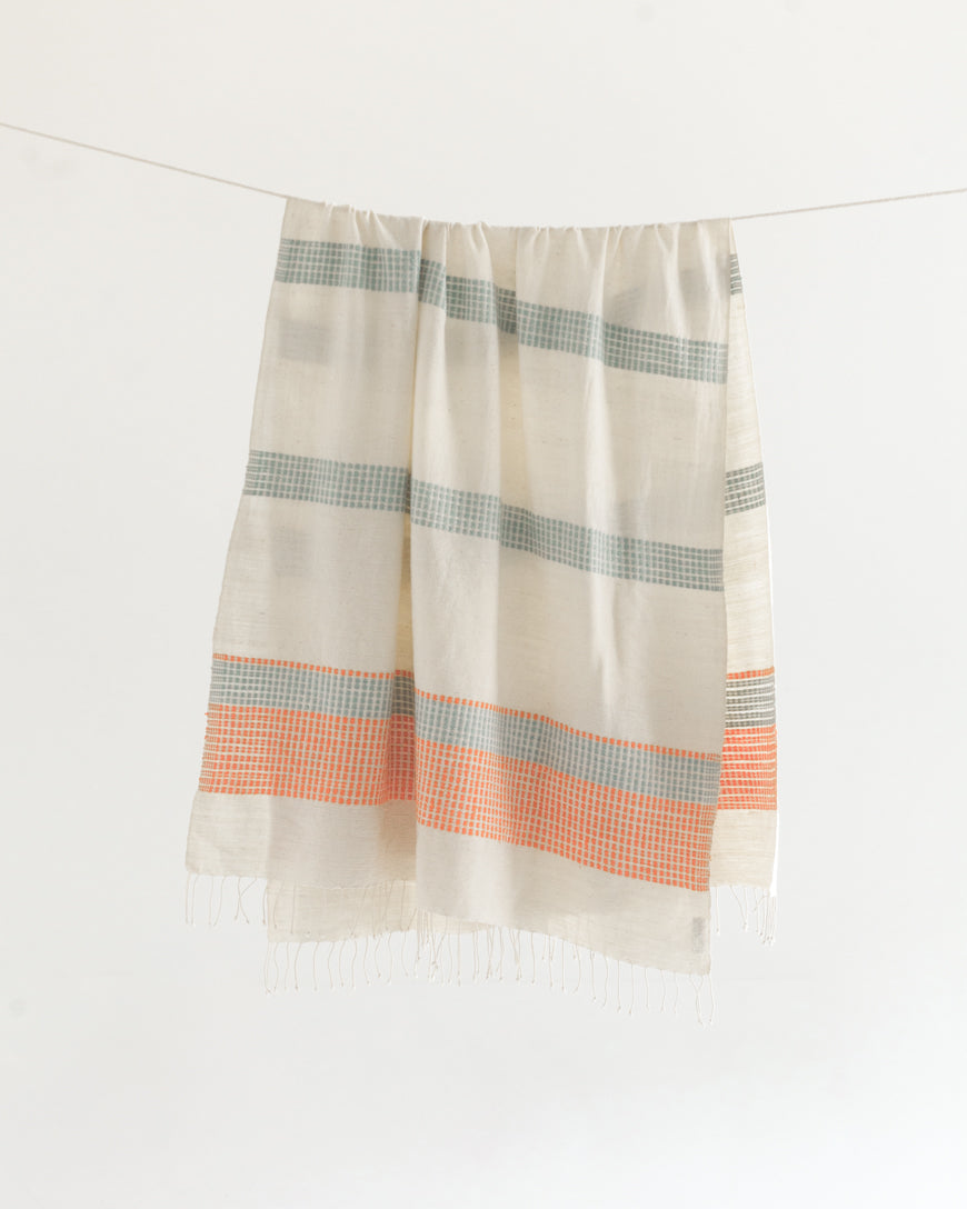Camden Handwoven Cotton Throw Blanket, view 9