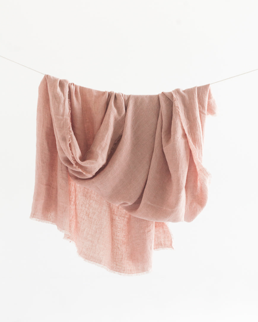 Stone Washed Linen Tablecloth, view 2