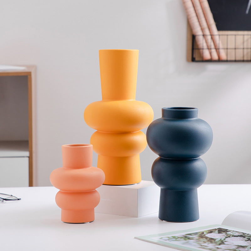Nordic Ceramic Bud Vase lifestyle