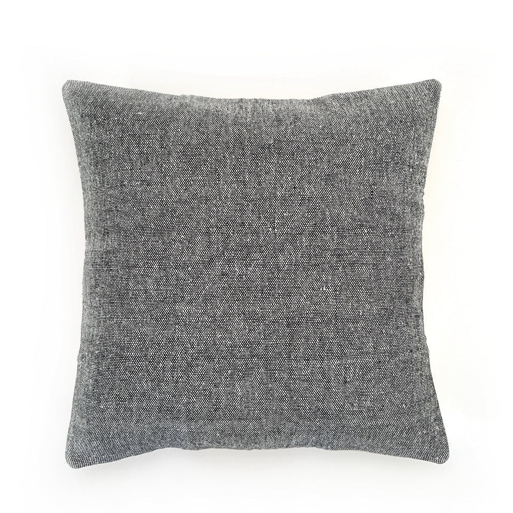 Banana fiber and cotton handwoven pillow cover