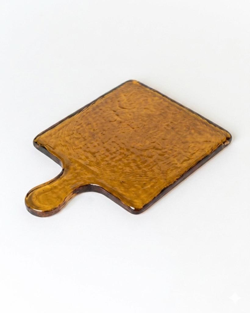 Hammered Glass Square Serving Boards, view 8