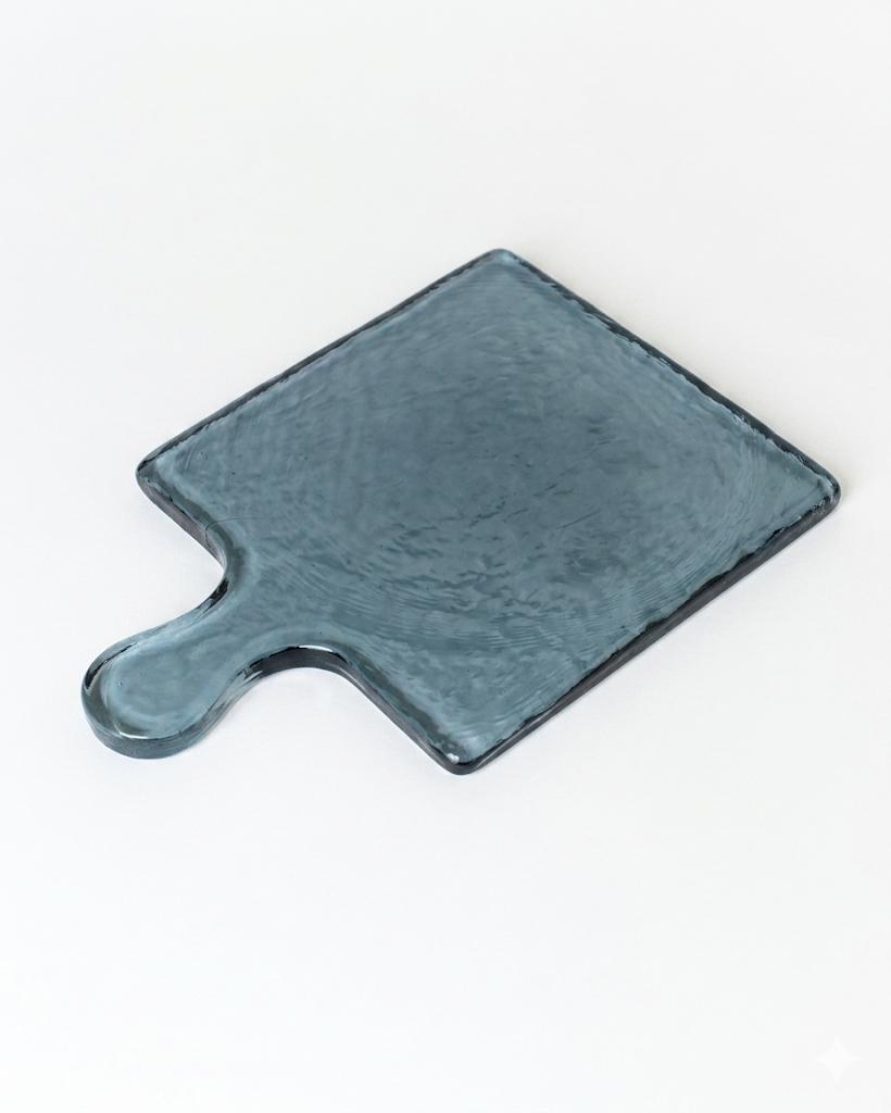 Hammered Glass Square Serving Boards, view 9