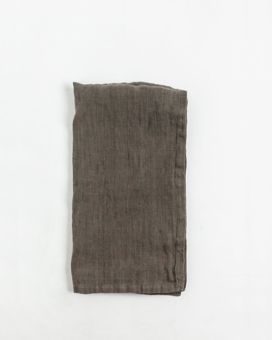 Stone Washed Linen Dinner Napkins, view 6