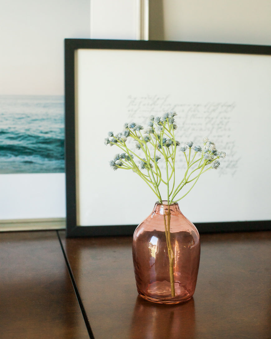 Haley Handblown Hammered Bud Vase, view 12