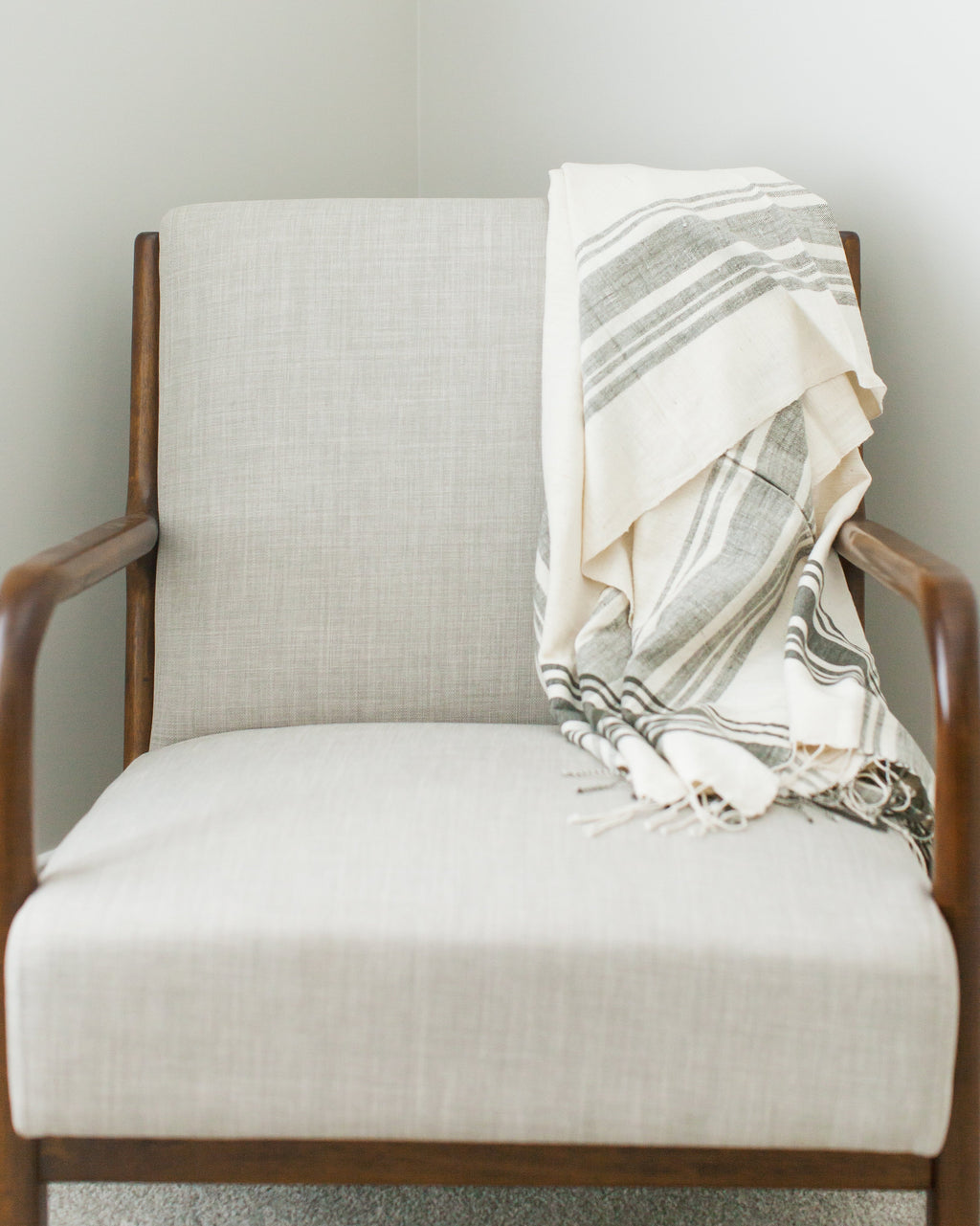 Cabin Hatch Cotton Throw Blanket, view 10