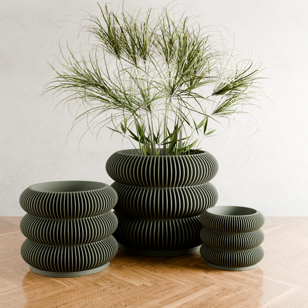 Triple Bubbles planter, view 3