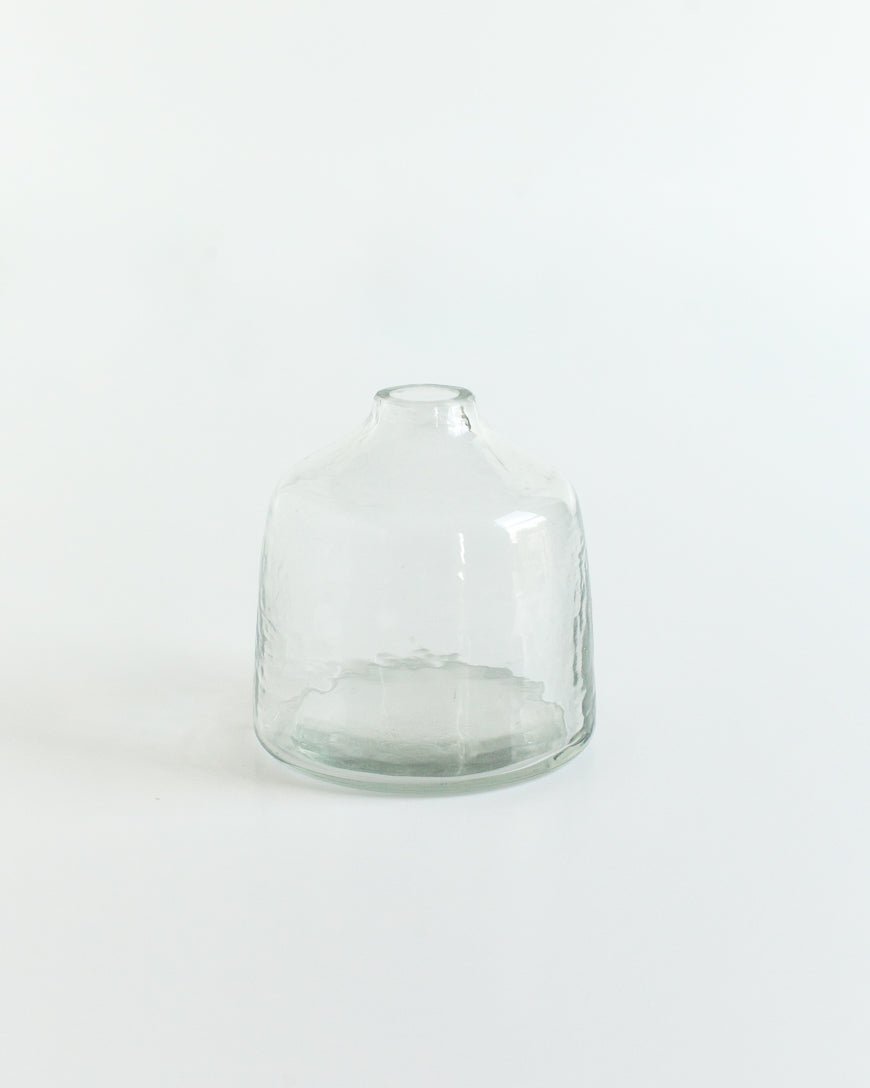 Bella Handblown Hammered Bud Vase, view 5