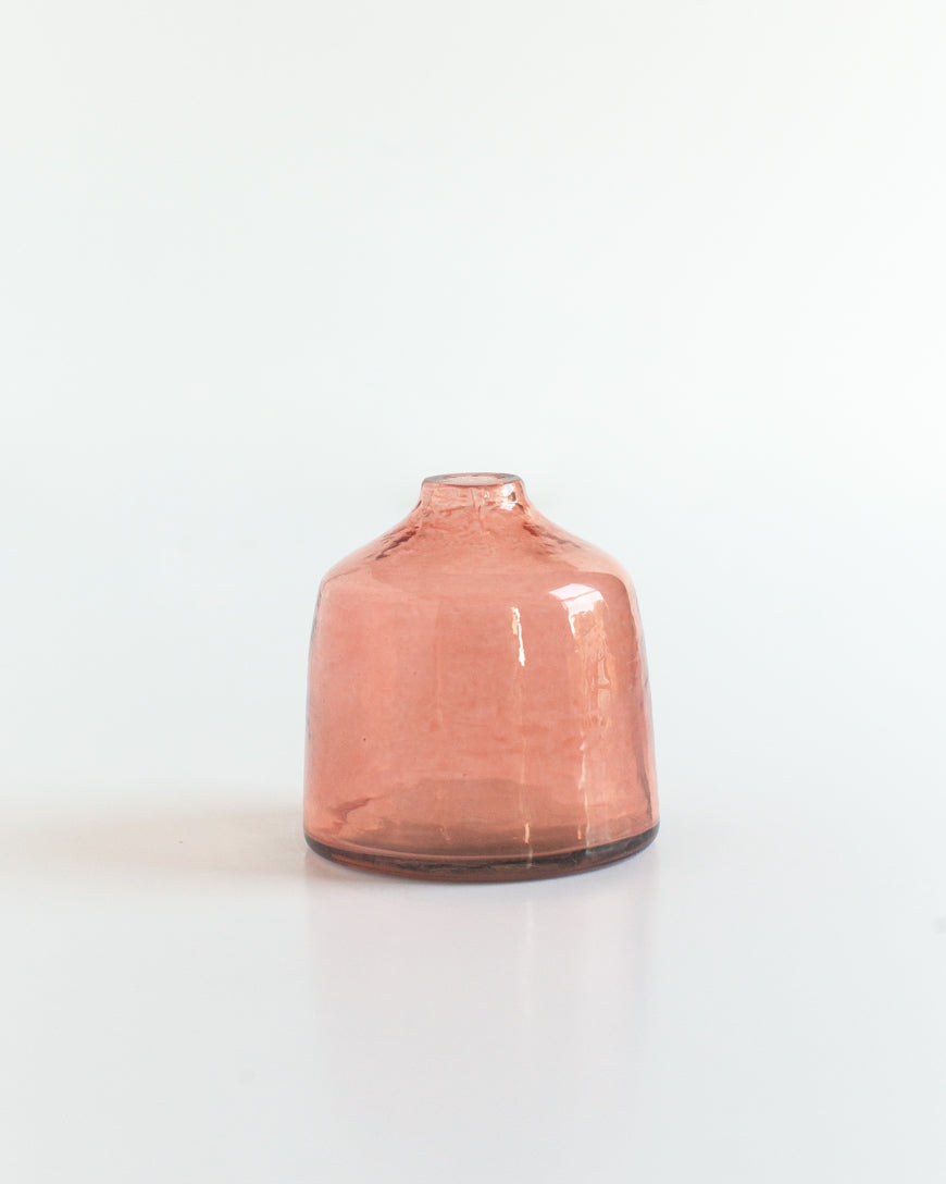 Bella Handblown Hammered Bud Vase, view 7