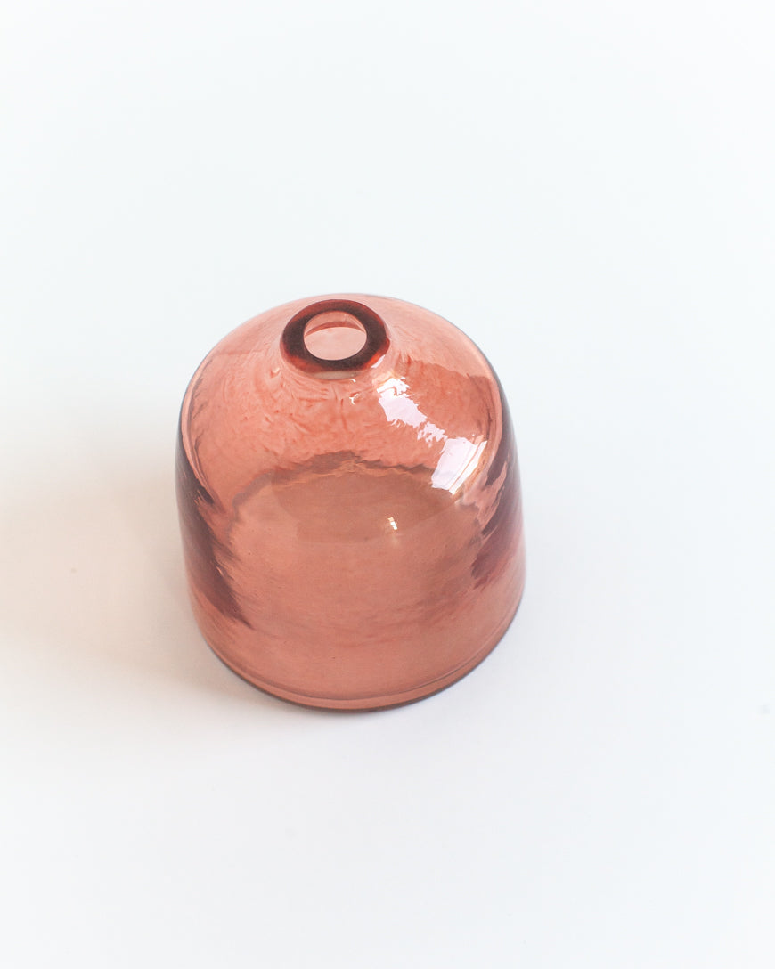 Bella Handblown Hammered Bud Vase, view 8