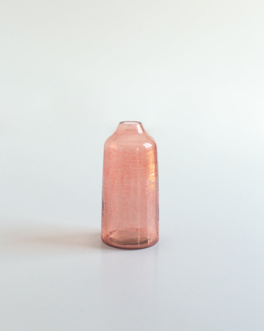 Siena Handblown Hammered Bud Vase, view 6