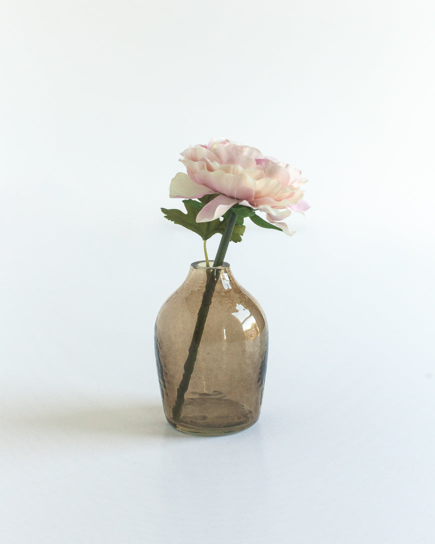 Haley Handblown Hammered Bud Vase, view 4