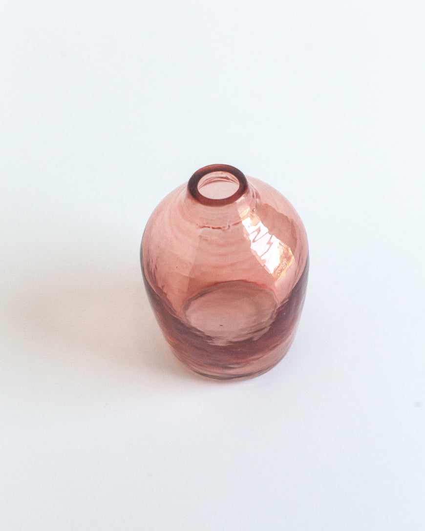 Haley Handblown Hammered Bud Vase, view 10