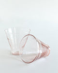 Handblown Hammered Funneled Glasses | Set of 2, view 5