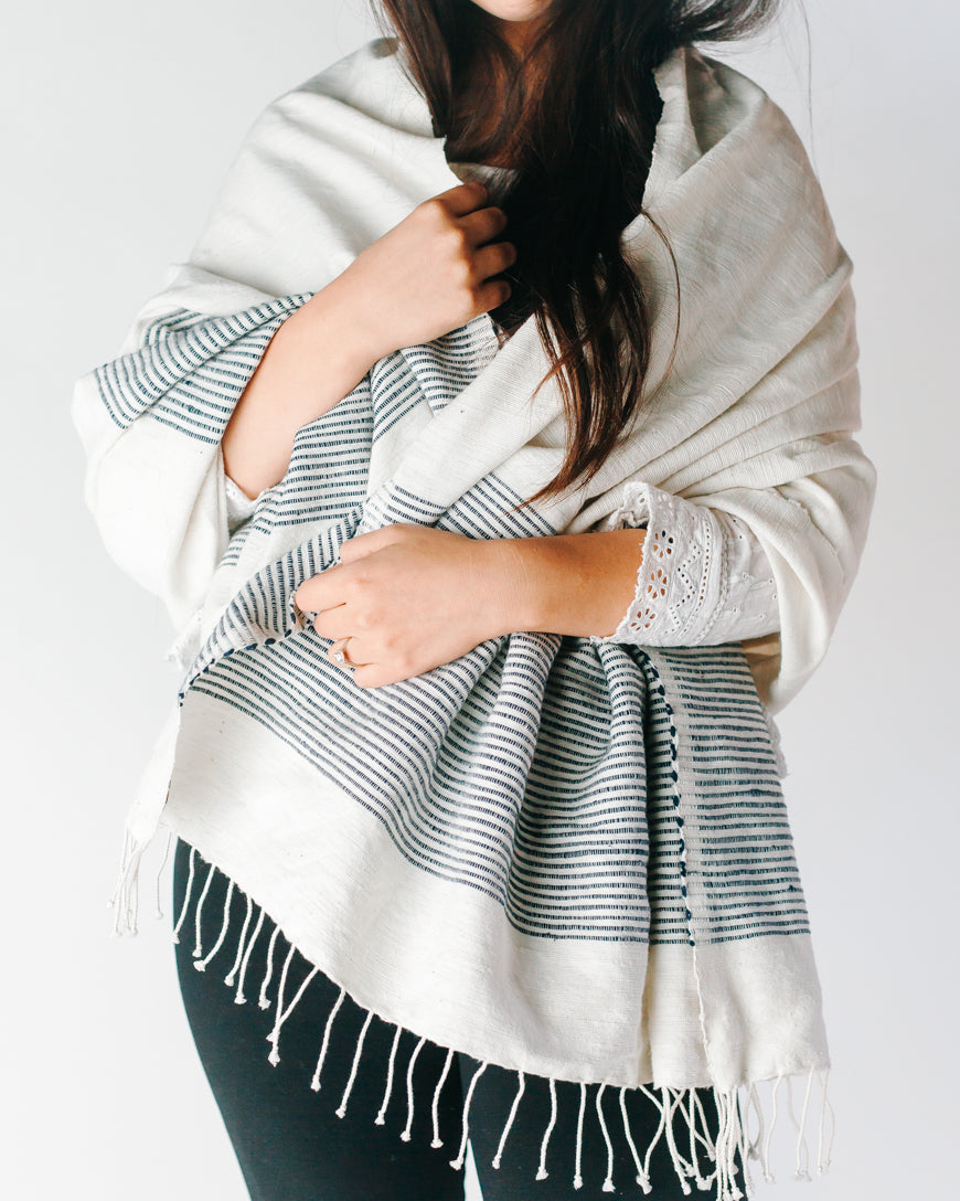 Riviera Cotton Throw Blanket, view 2
