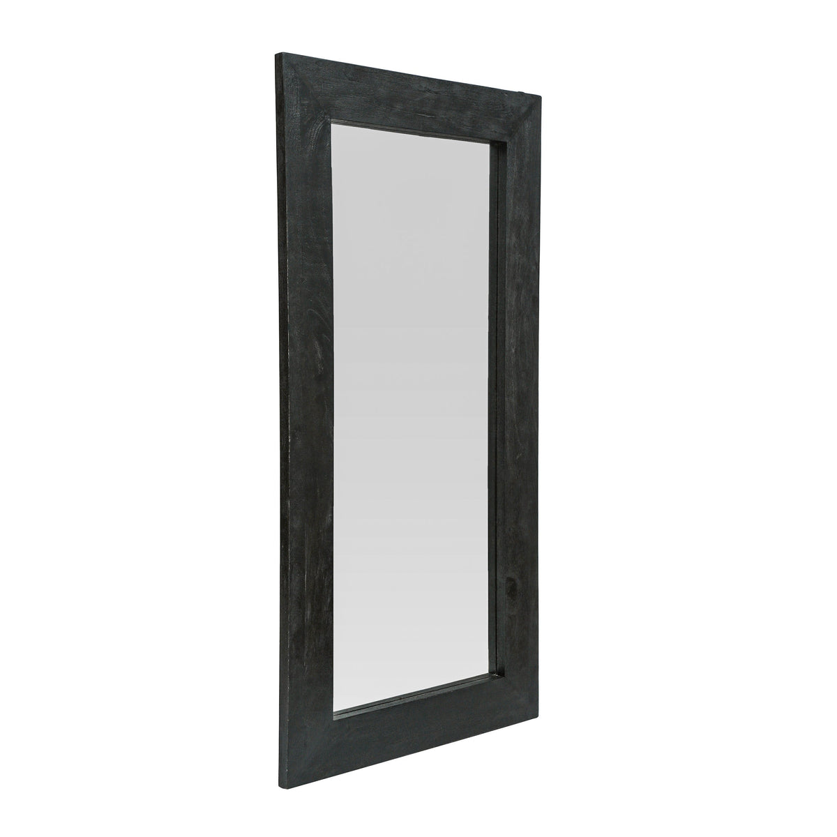 Mango wood full-length standing mirror, view 6