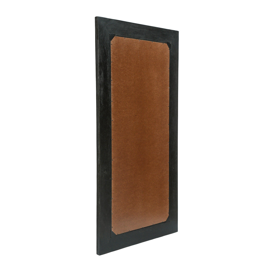 Mango wood full-length standing mirror, view 7