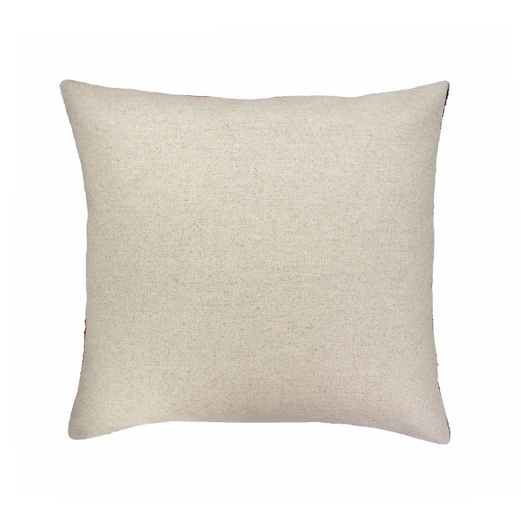 Eye of Ra ikat pillow cover, view 6