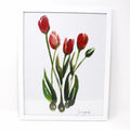 Tulips painting art print, 11x14