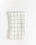 Stone Washed Linen Windowpane Napkins, view 5