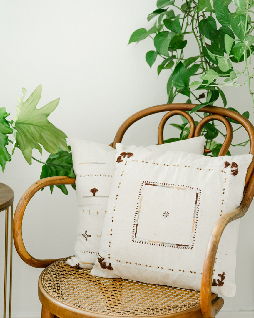 16" Abira Throw Pillow Cover, view 4