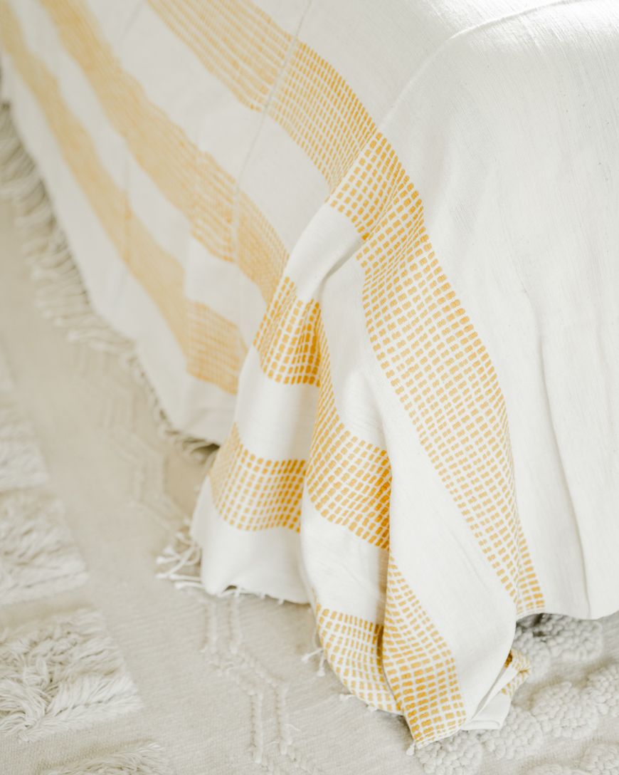 3 Panel Dotted Cotton Blanket, view 5
