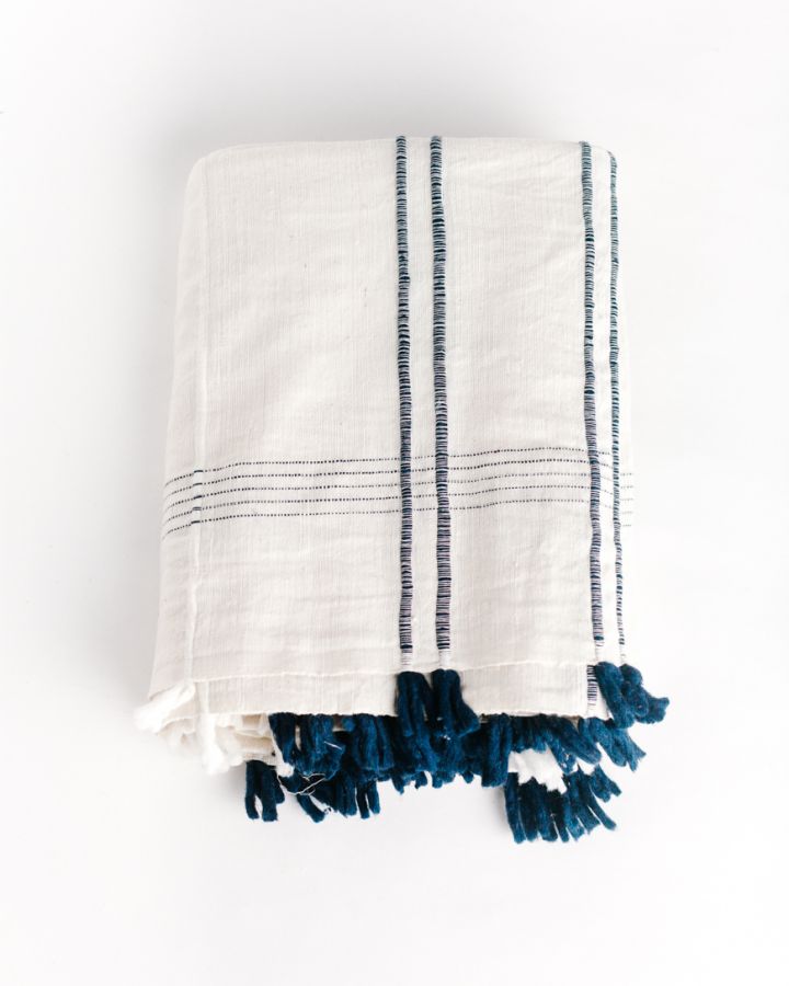 Ribbons Cotton Tablecloth, view 3