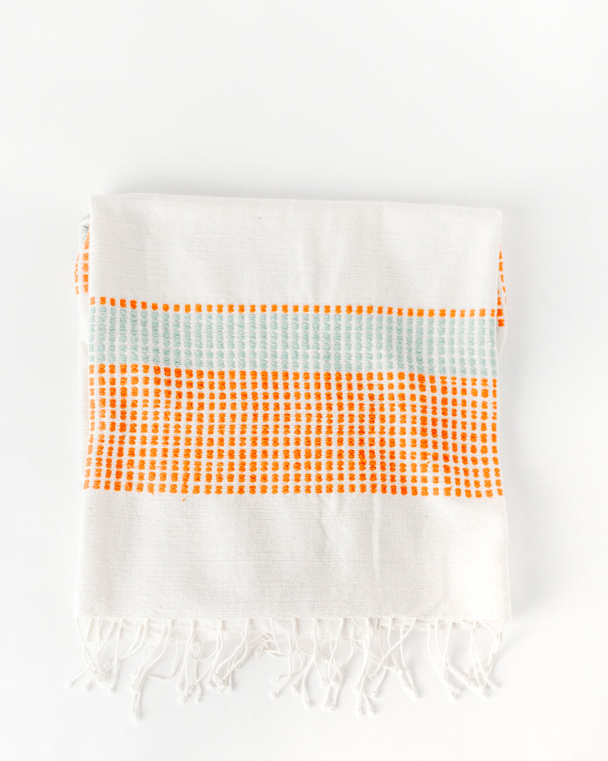 Camden Handwoven Cotton Throw Blanket, view 6
