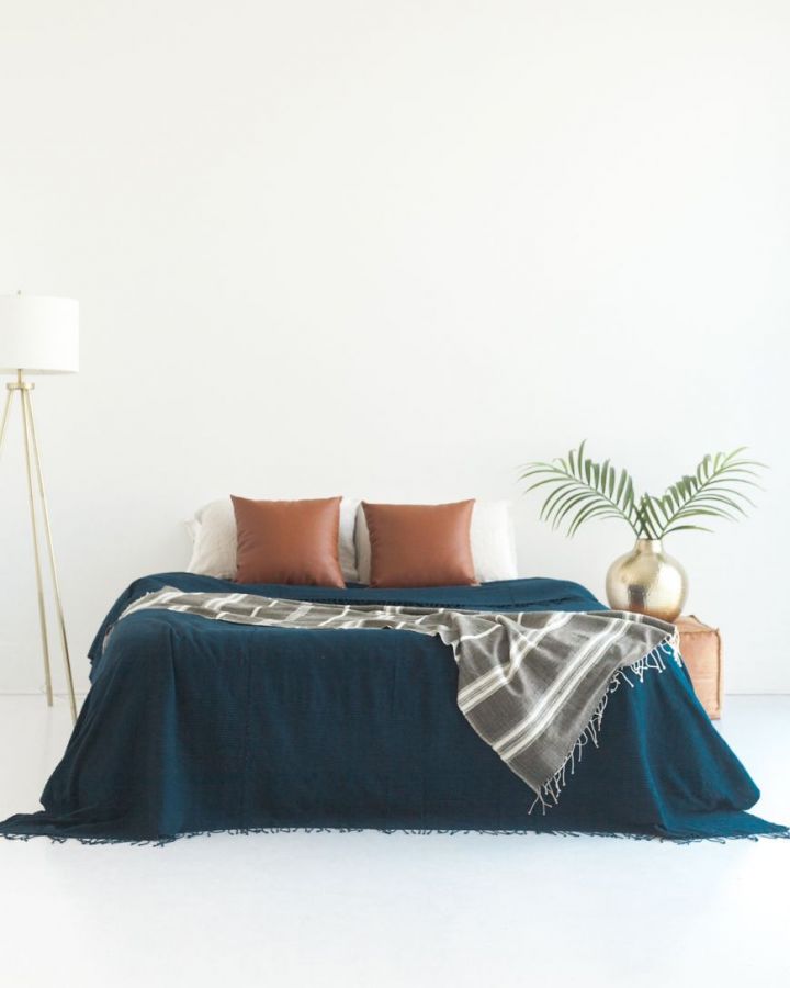Aden Cotton Throw Blanket, view 3