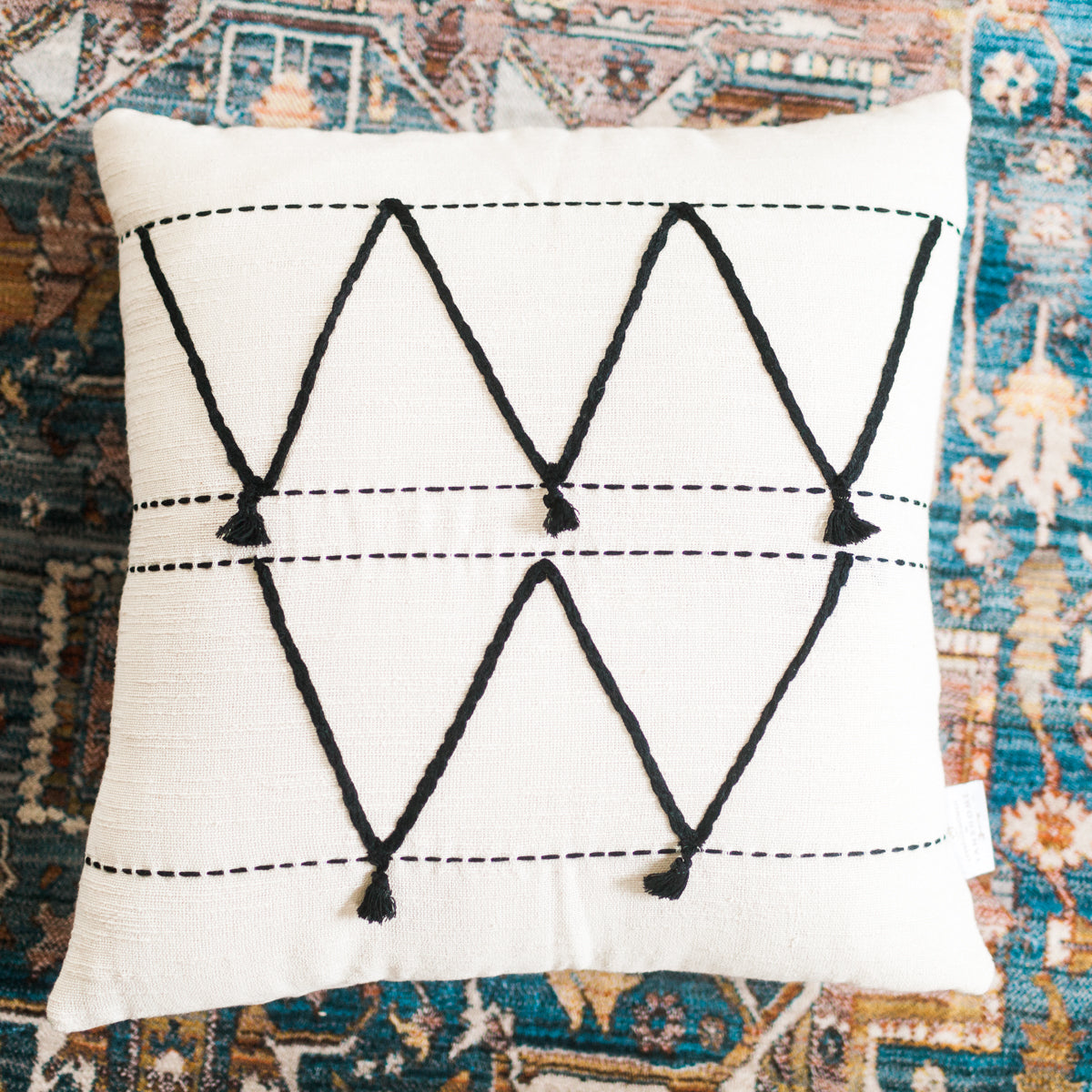 18" Atlas Throw Pillow Cover, view 5