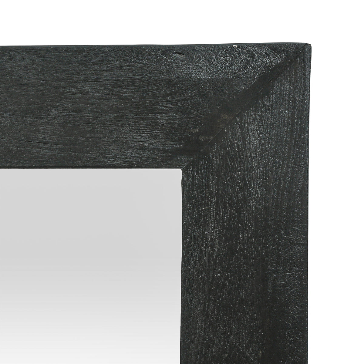Mango wood full-length standing mirror, view 10